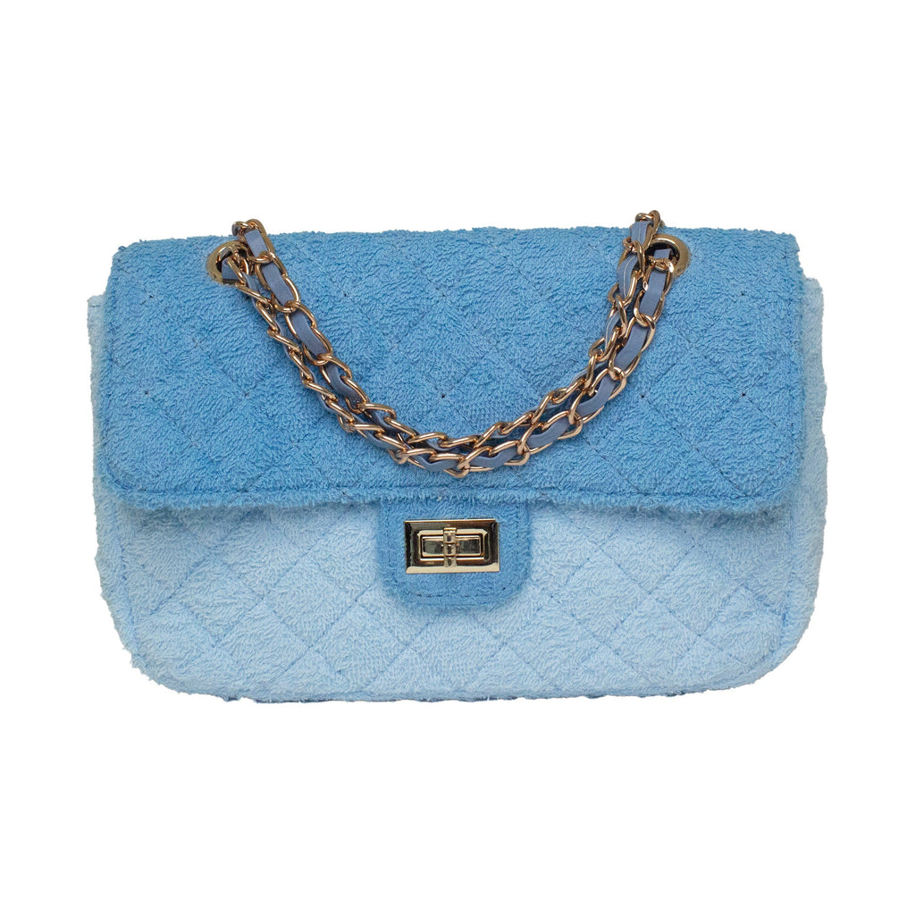 Small Shoreline Flap - Two Tone Blue